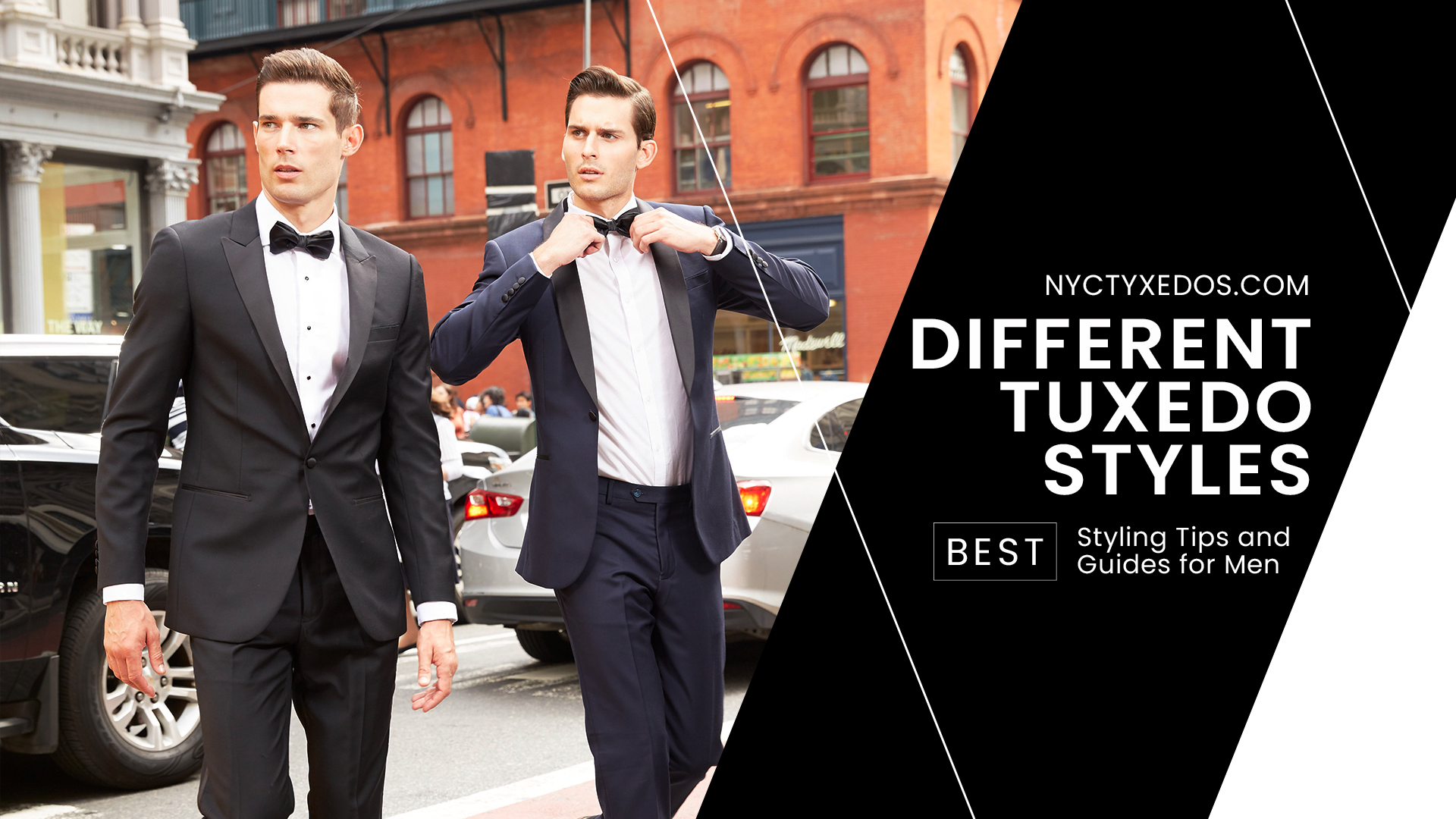 Different tuxedo styles for men